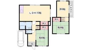 高砂市阿弥陀町戸建ての物件間取画像